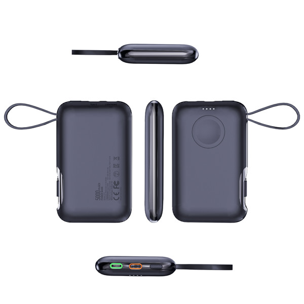 Magsafe powerbank 5000mAh 2in1