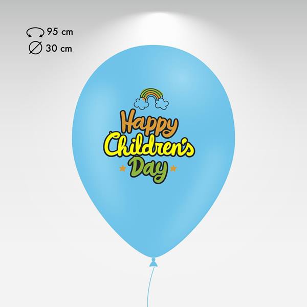 Balão Hg95i Personalizado, 1 Face 4 Cores - Branco