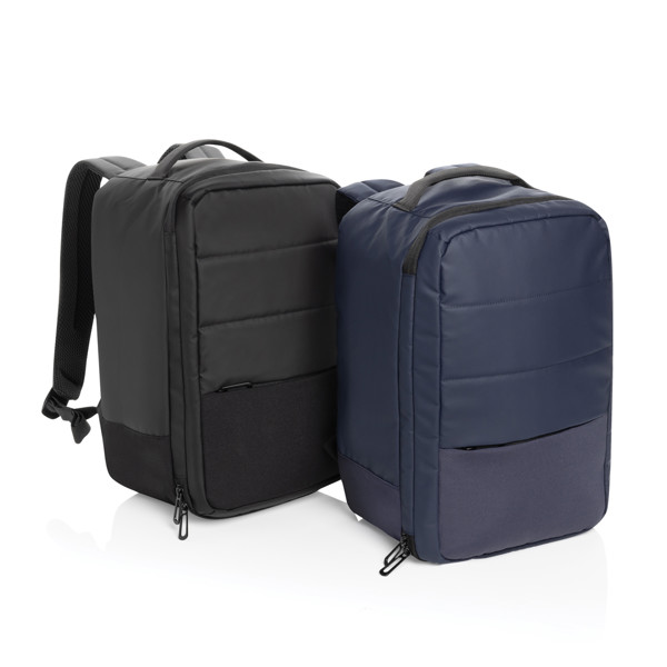Sac voyage cabine en rPET Aware™ Armond - Bleu Marine