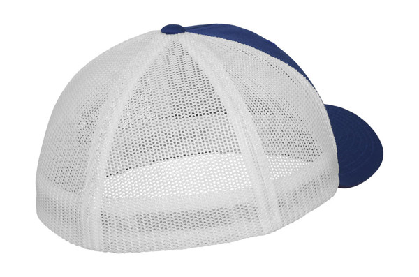 Mesh Trucker 2-Tone Cap - Black / White / L/XL