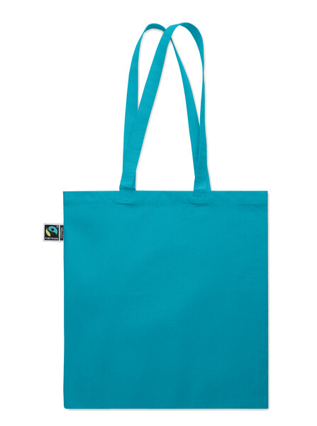 Sac shopping Fairtrade 180 gr Osole++ Colour - Turquoise