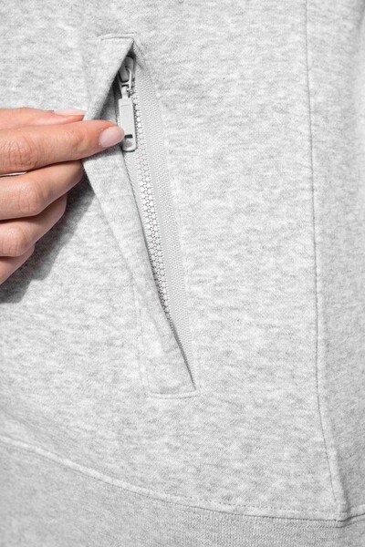 Ladies Fleece Cadet Jacket - Black / M