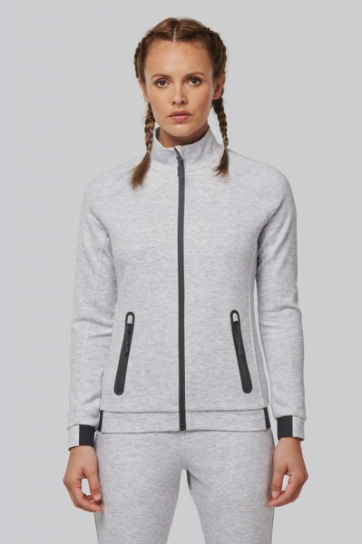 Ladies' High Neck Jacket - Black / S