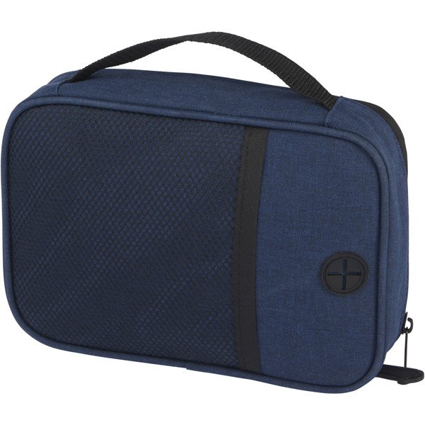 Borsello tecnico in RPET certificato GRS Ross - 1L - Navy melange