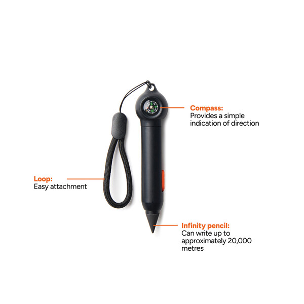 Crayon infini avec boussole RCS Nordic Drift Trail