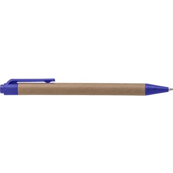 Memo holder, notebook, ball pen, ruler, sticky notes - blue