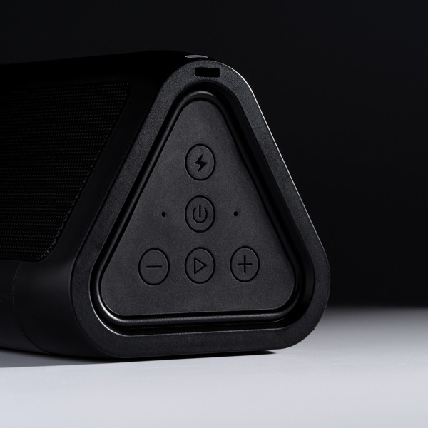 Personalised waterproof Bluetooth speaker 10W with wireless charging