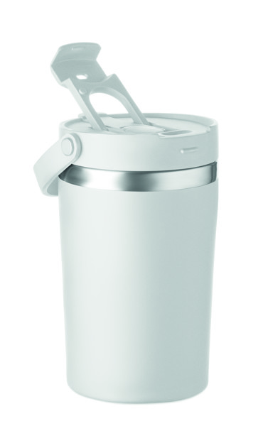 Double wall tumbler 350 ml Cozycup - White