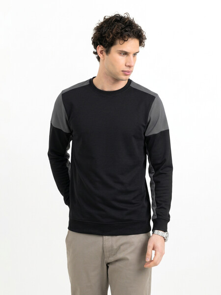 Printer Prime t-shirt L/S Black/Anthra S