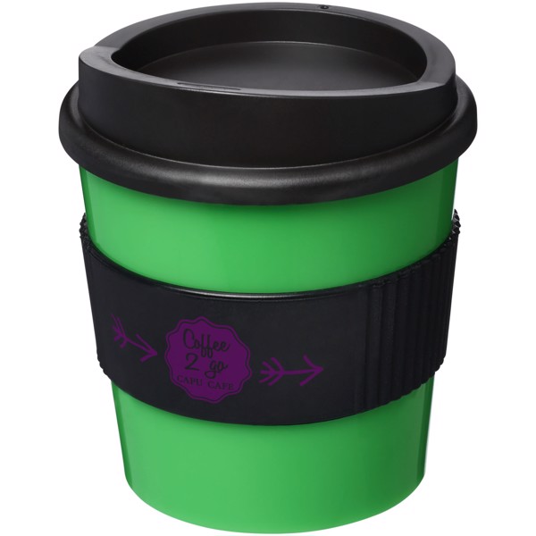 Americano® primo 250 ml tumbler with grip - Green / Solid Black