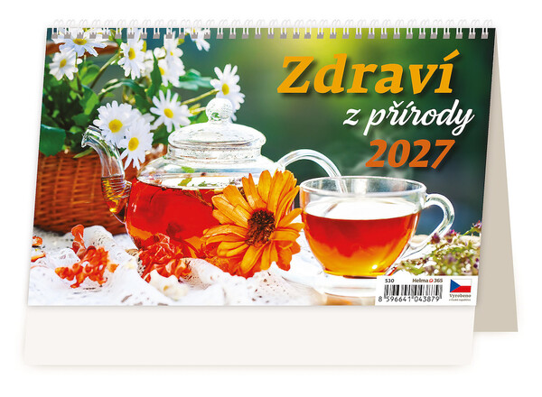 Stolní kalendář Zdraví z přírody dvoutýdenní