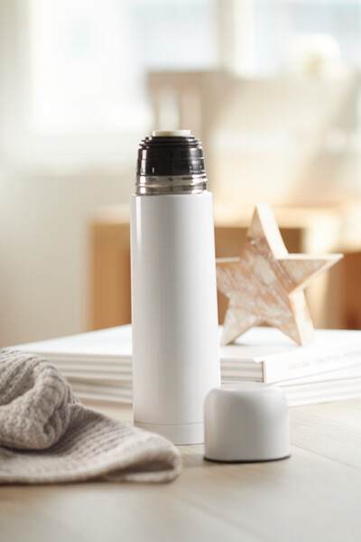 Topeltseinaga termos Chan 500 ml - Valge