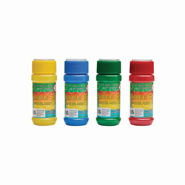 Soap bubbles, 4 colours assorted, price per piece AIR BUBBLE