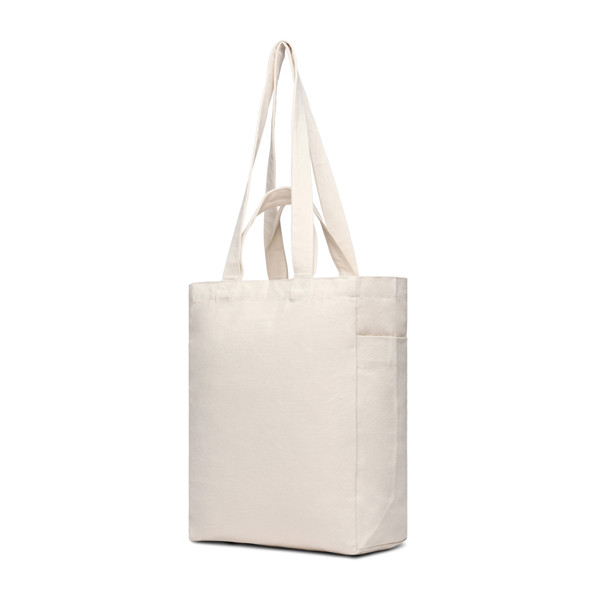 Taška na zip VINGA Hilo z recykl. canvas AWARE™ - Off White