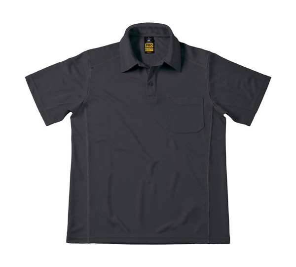 Coolpower Pocket Polo - Dark Grey / S
