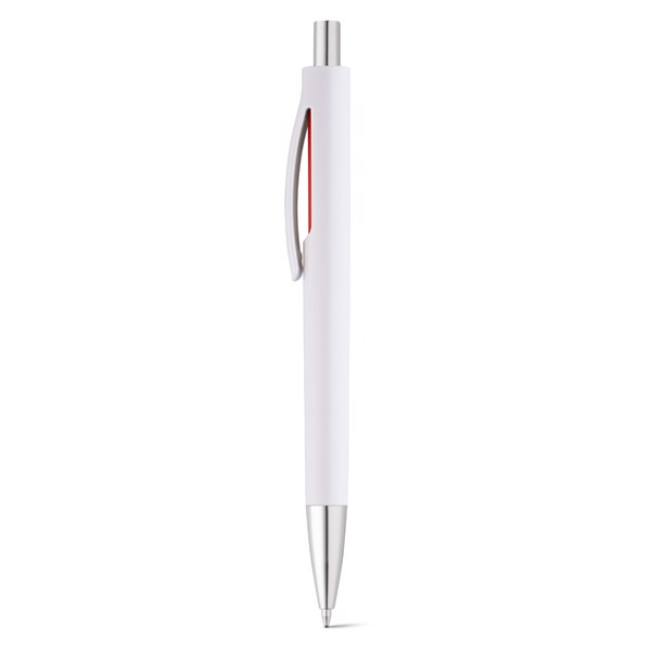 STRACED. Ball pen with clip - Red
