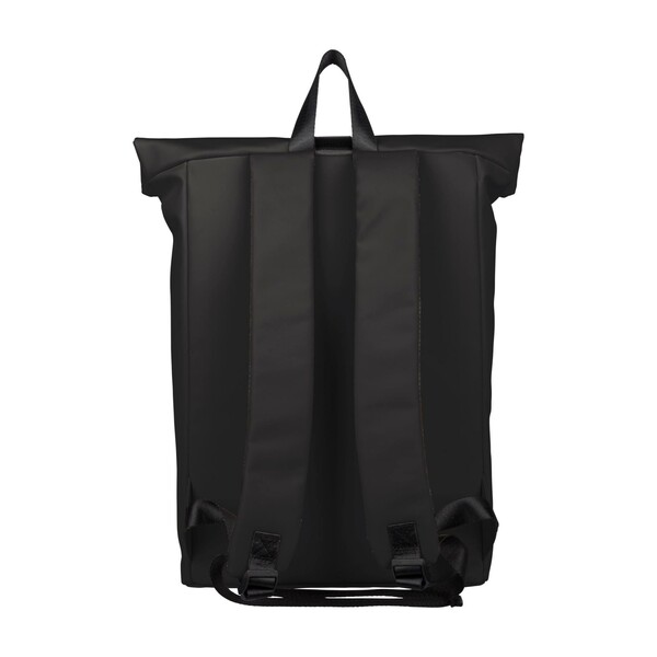 Backpack Naiya | Recycled | Roll-top | Laptop 16" | 19 l - black