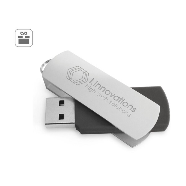 BOYLE 8GB. USB memorija, 8GB - Crna