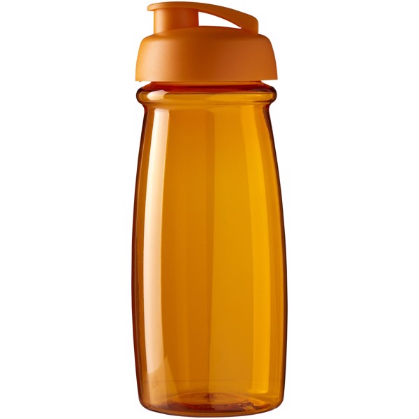 Bidon H2O Pulse® o pojemności 600 ml z wieczkiem zaciskowym - Pomarańczowy