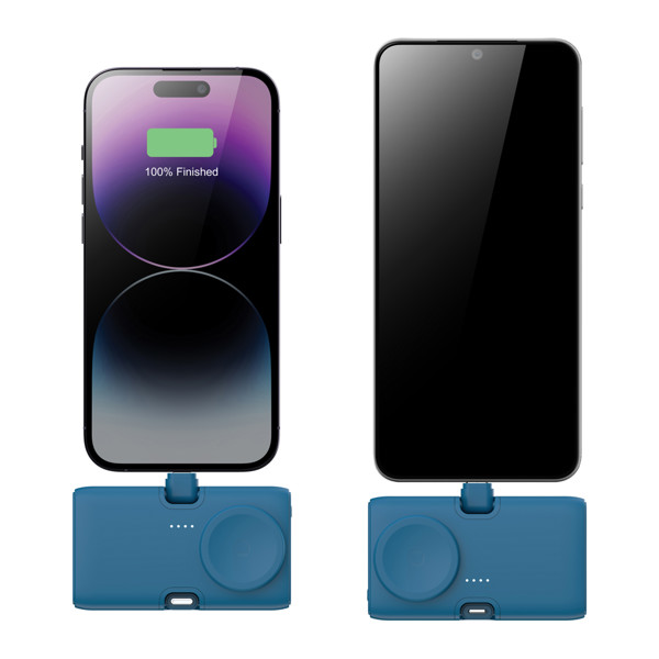 Powerbank 20W PD en plastique RCS Urban Vitamin San Diego - Bleu