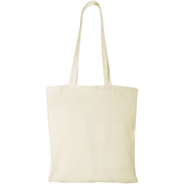 Sac shopping coton Madras 140 gr/m² 7L - Naturel