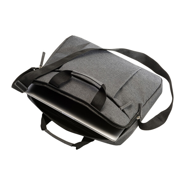 Computertasche Aus 600D-Polyester Mit Verstellbarem Schultergurt - Grau
