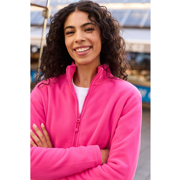 Veste polaire femme zippée - WHITE / S