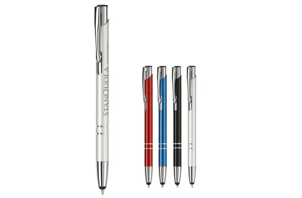 Ball pen Alicante stylus metal - Silver
