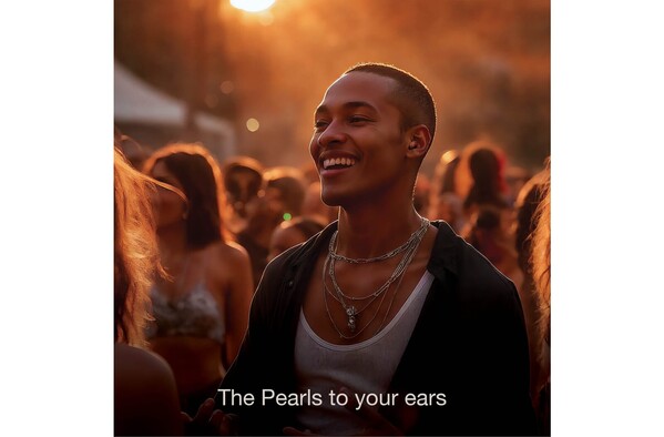 Fresh 'n Rebel Pearls Radiant Festival Earplugs – Certified Hearing Protection - Red