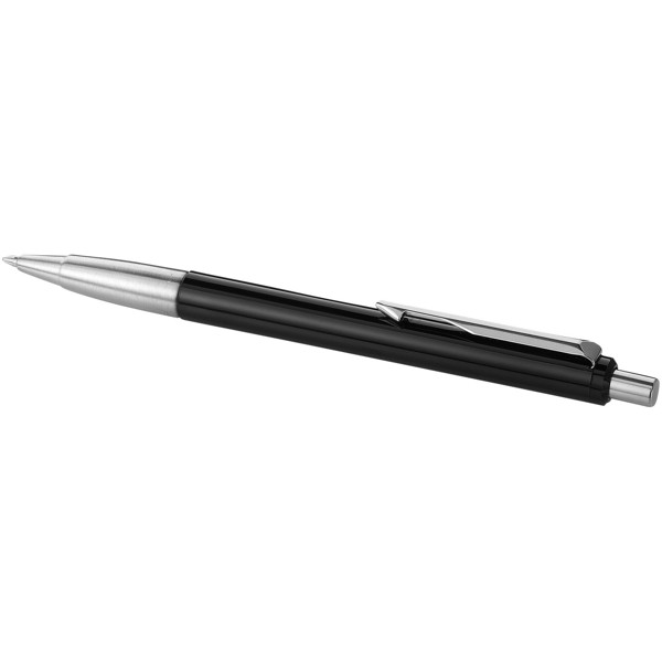 Parker Vector ballpoint pen - Solid Black / Silver