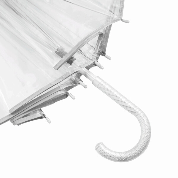 Transparent Aluminium Stick Umbrella Panoramix