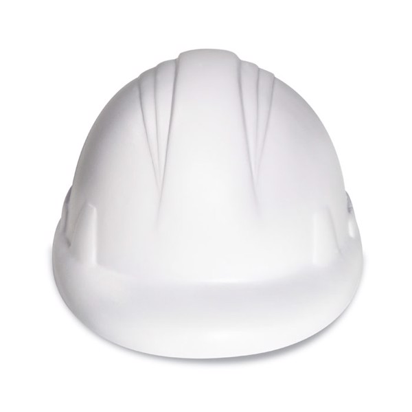 Anti-stress PU helmet Minerostress - White