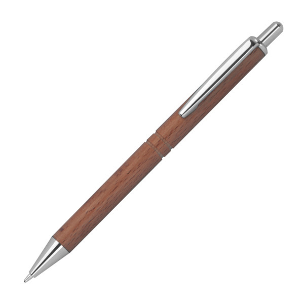 Drevené guľôčkové pero - Brown