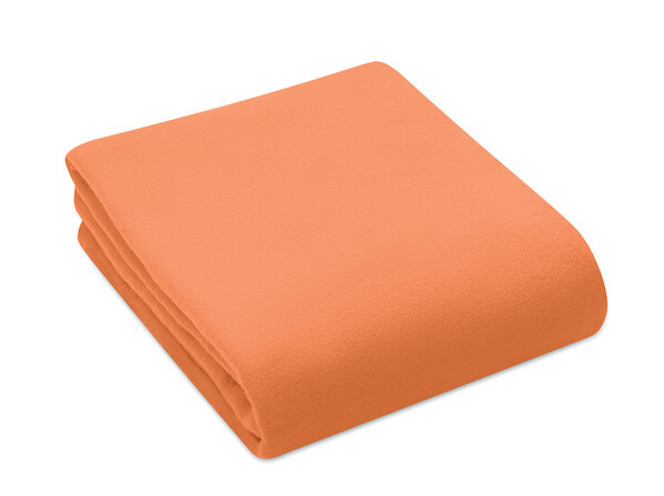 Couverture de voyage en RPET Musala Rpet - Orange