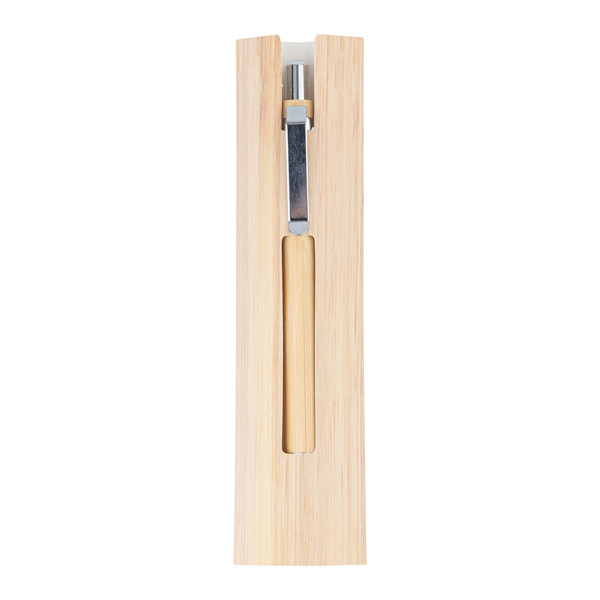 Lakimus Long-Life bamboo pen/pencil in a sleeve