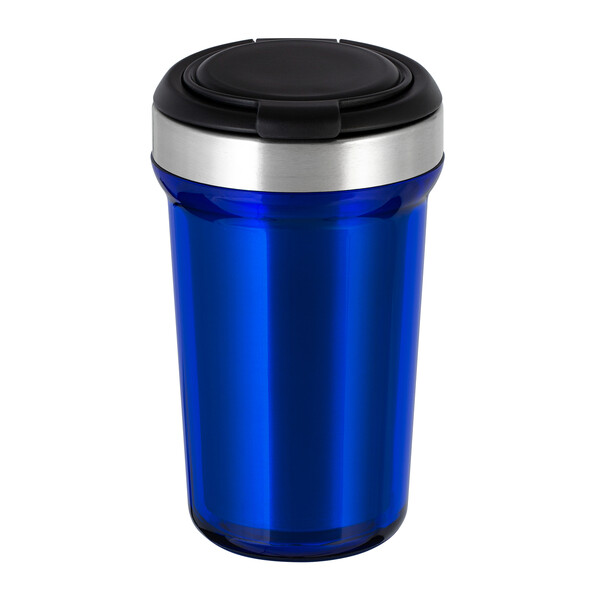 myVIVERO - Inner mug: silver, Lid: black, Cup: dark blue
