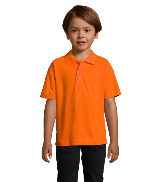 SUMMER II KIDS Polo 170g - LaranjaXL
