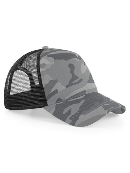Camo Snapback Trucker - Midnight Camo
