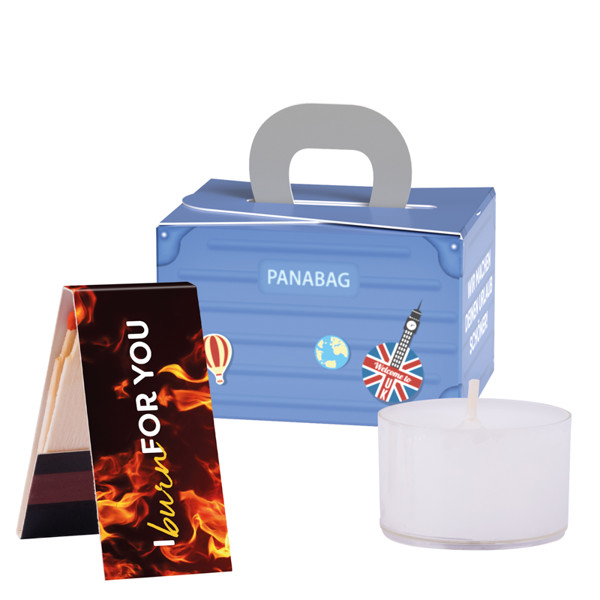 Geschenkbox Mini Koffer, Lindt LINDOR Milchkugeln | 1 LINDOR Milchkugel, 12,5 g