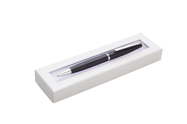 Ginali Nero Plus Metal Ballpoint Pen - Silver