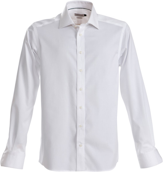 Non-iron shirt long-sleeve J.Harvest & Frost | GB 01 Regular Men - White / 5XL