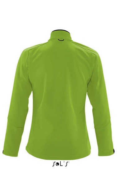 Jakna SOL'S ROXY SOFTSHELL s patentnim zatvaračem, ženska - Zelena Absinthe / 2XL