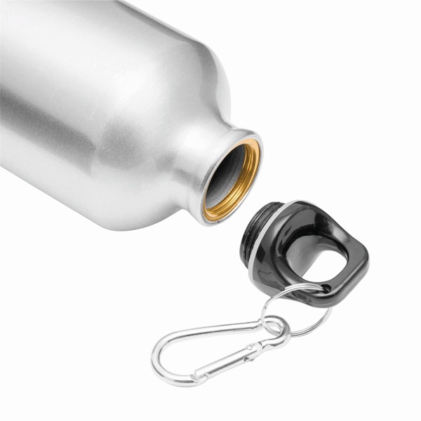 Aluminium-Trinkflasche Big Transit - Silber
