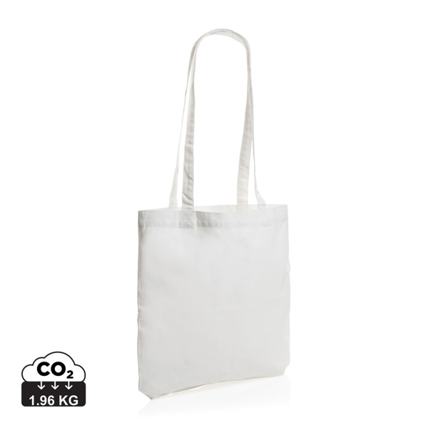 Impact AWARE™ recycled cotton tote 330 gsm - White