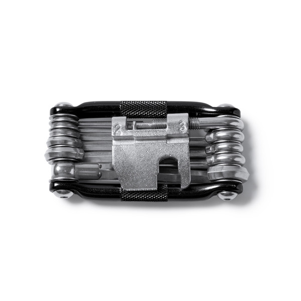 Multiherramienta personalizada de acero inoxidable con 11 funciones