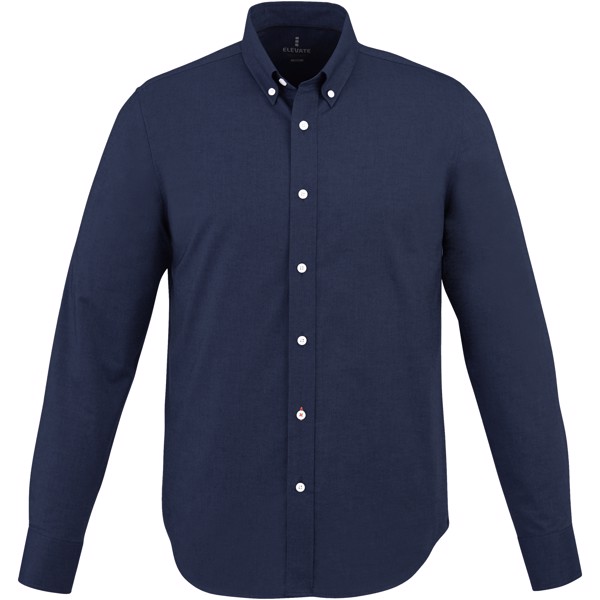 Camicia oxford Vaillant a manica lunga da uomo - Navy / XXL