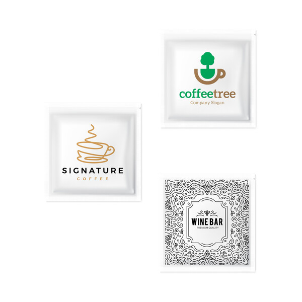 sugar sachet 4gr Melissa - White Pouch / BIA
