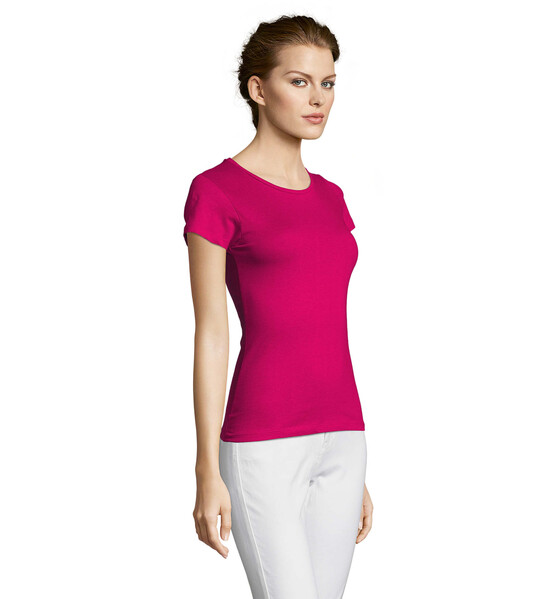 MISS T-SHIRT SENHORA 150g - FuchsiaM