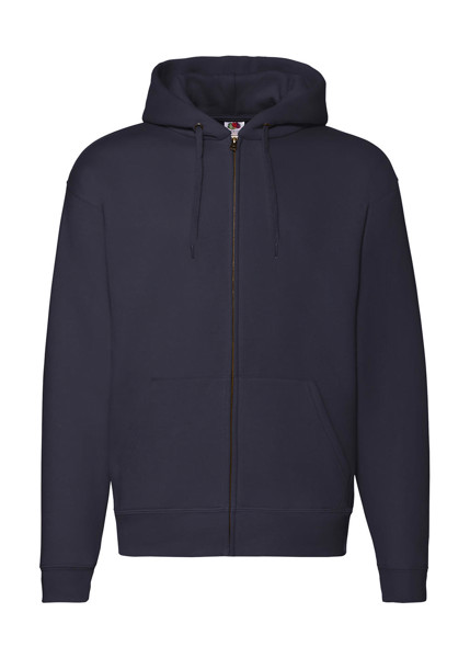 Premium Hooded Zip Sweat - Deep Navy / M