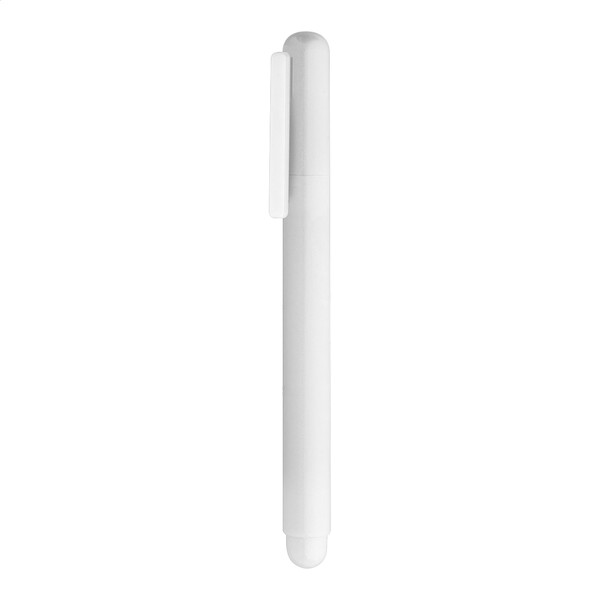 Rabs Glinkap Gel Pen from Recycled ABS - White